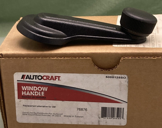 NEW GENUINE AUTOCRAFT 76876 WINDOW HANDLE FITS 83-05 GM MODELS