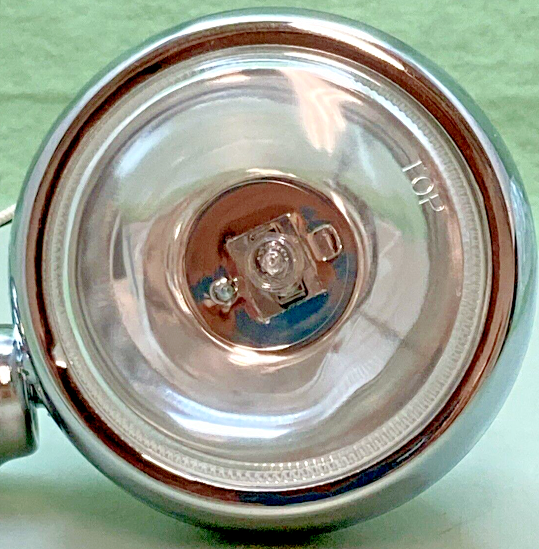 NEW HI-PRO 30614 LIGHT 4" ROUND CLEAR FOG QUARTZ-HALOGEN H3-12V