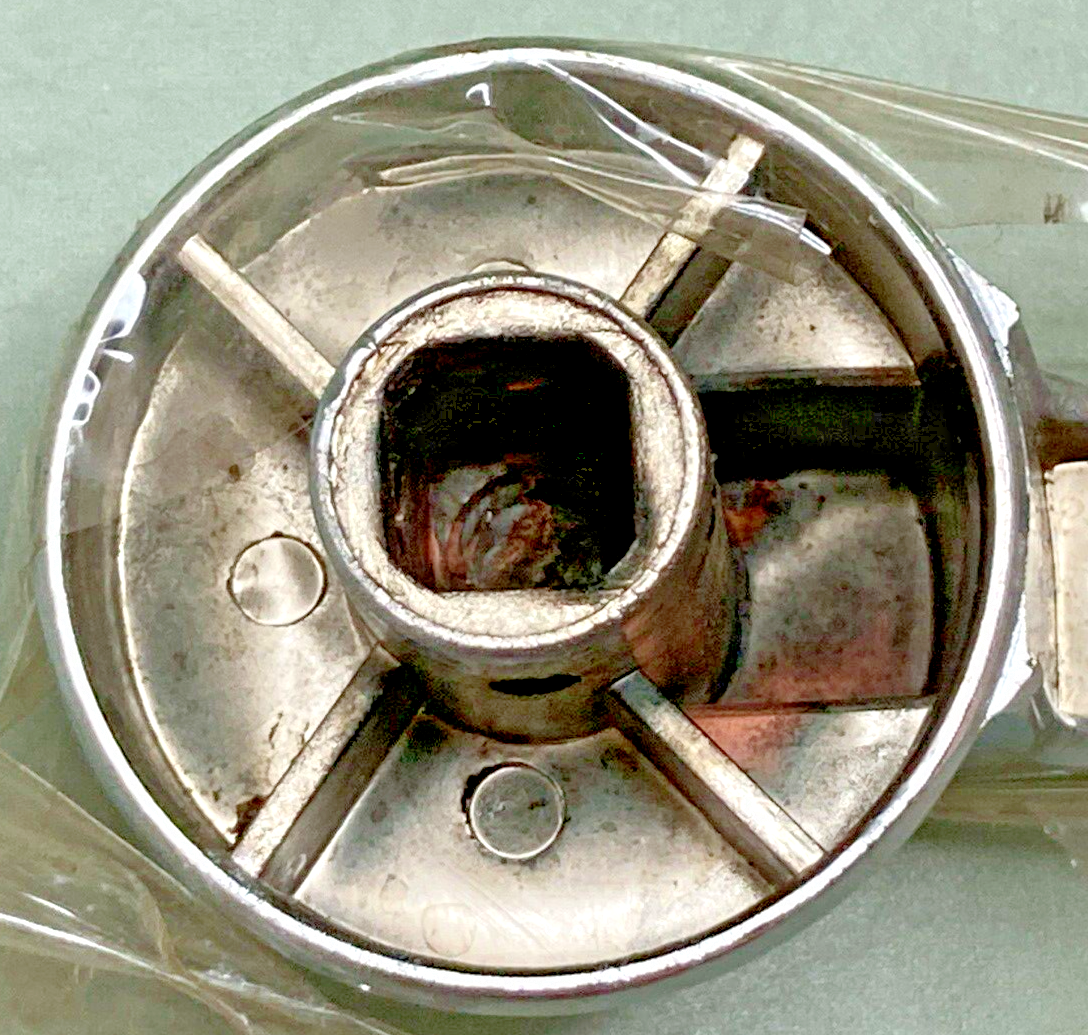 NEW GENUINE DORMAN 76996 WINDOW CRANK HANDLE CHROME W/ KNOB