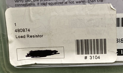 NEW GENUINE STREET FX 480874 COMPACT LED LOAD RESISTOR