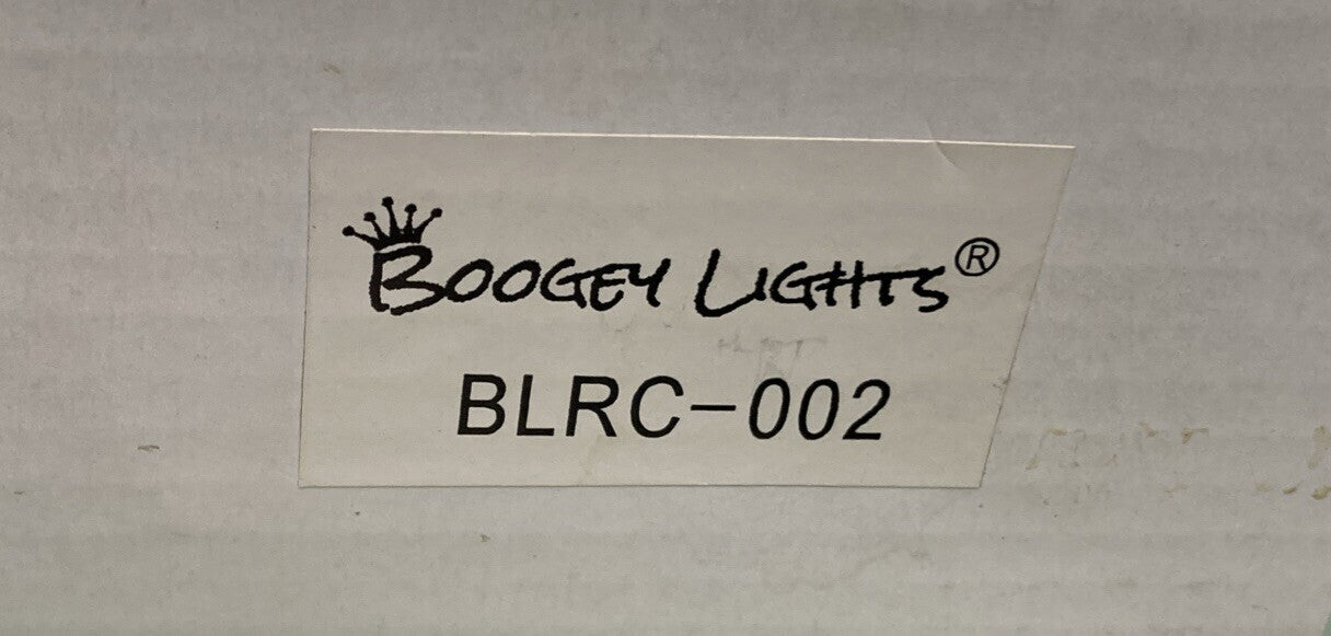 NEW BOOGEY LIGHTS BLRC-002 SINGLE COLOR MULTI-FUNCTION WIRLELESS REMOTE CONTROL