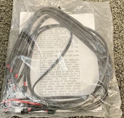 NEW GENUINE BOOGEY LIGHTS ZCNC KIT CUT N' CLICK TRIKE BASIC WIRING KIT