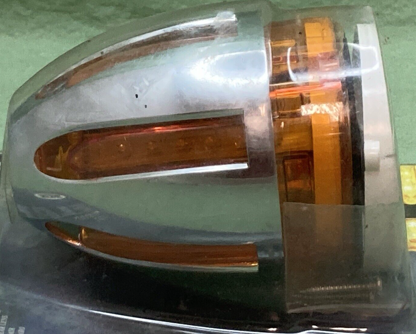 NEW TRUX TLED-FCP LIGHT 46 DIODES FLATLINE BULLET STYLE CHROME HOUSING AMBER