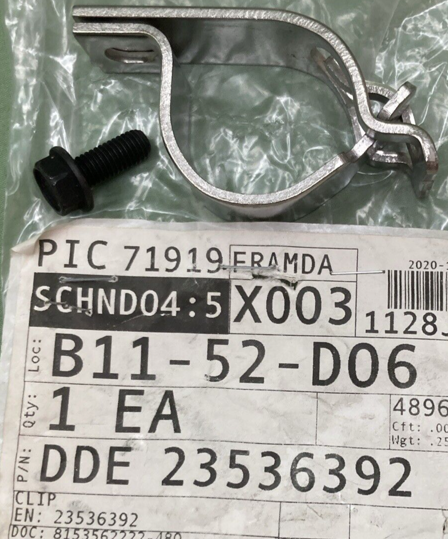 NEW DETROIT DIESEL 23536392 CLIP STAINLESS STEEL "P-CLIP"