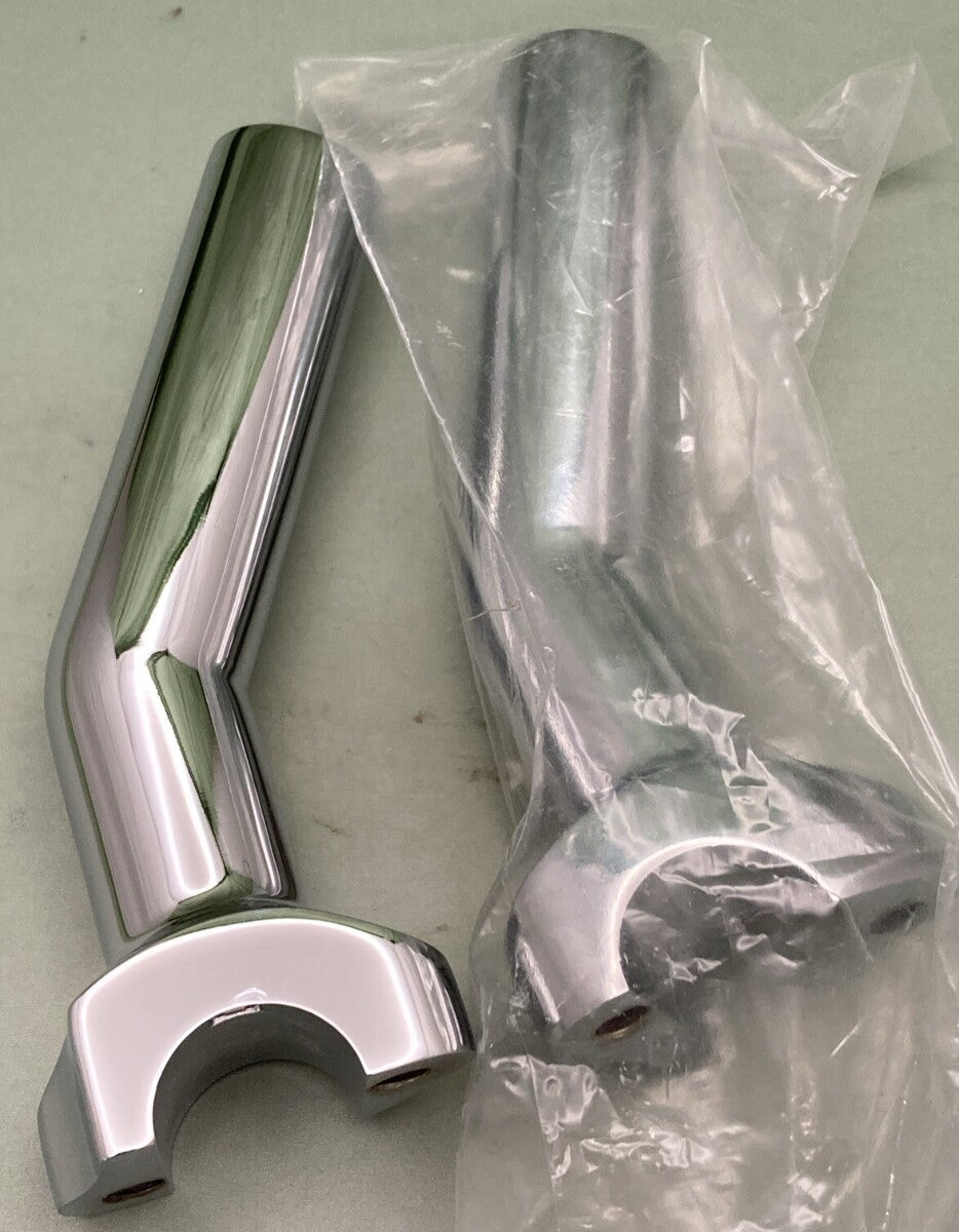 NEW REPLACES HARLEY DAVIDSON 49-0556 ALUMINIUM PULL BACK RISER SET 5-1/2"