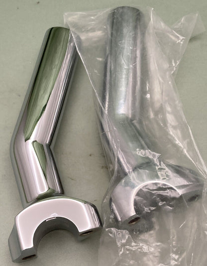 NEW REPLACES HARLEY DAVIDSON 49-0556 ALUMINIUM PULL BACK RISER SET 5-1/2"