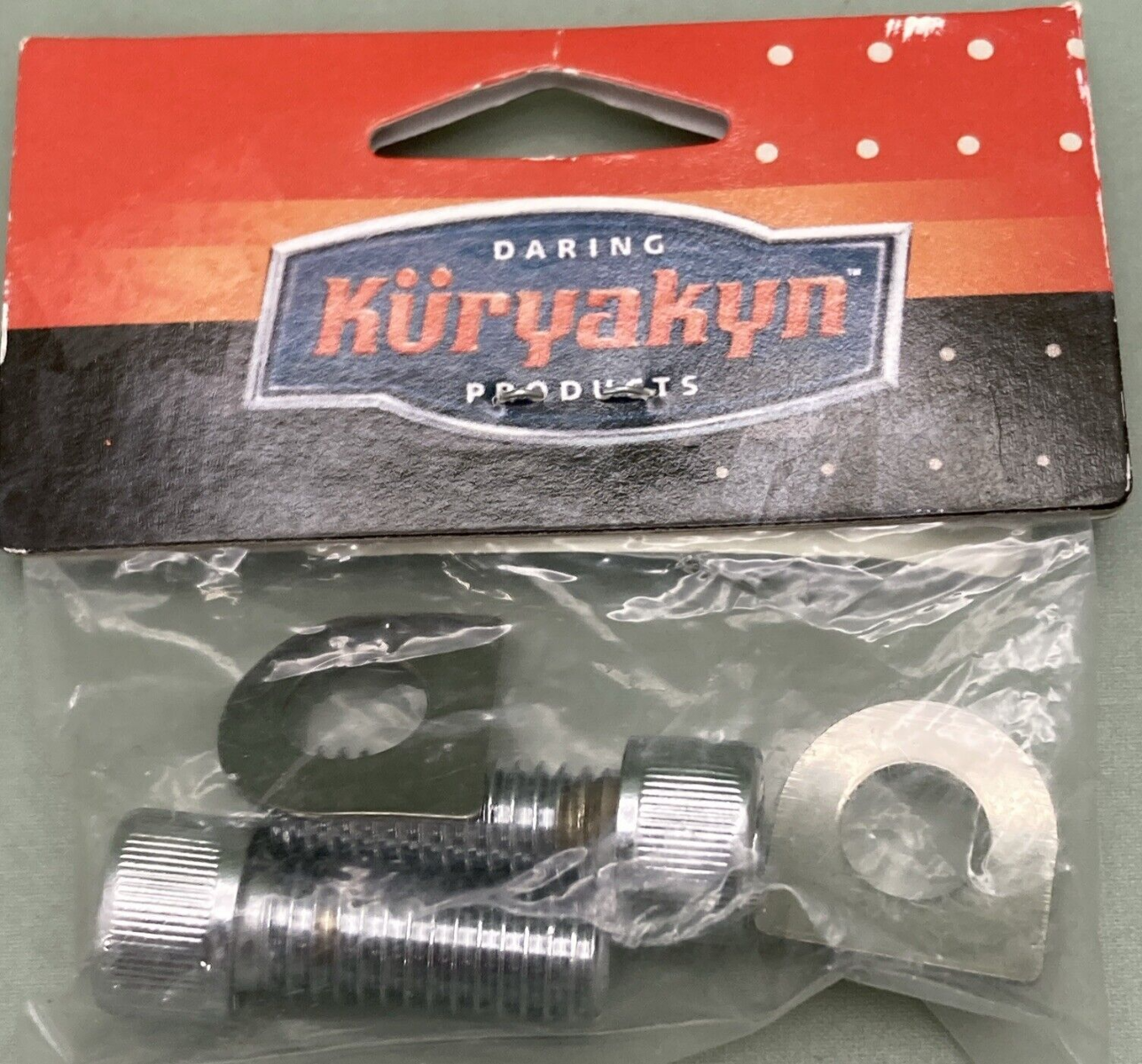 NEW GENUINE KURYAKYN 4538 REPLACEMENT CLEVIS SCREWS WITH D WASHERS