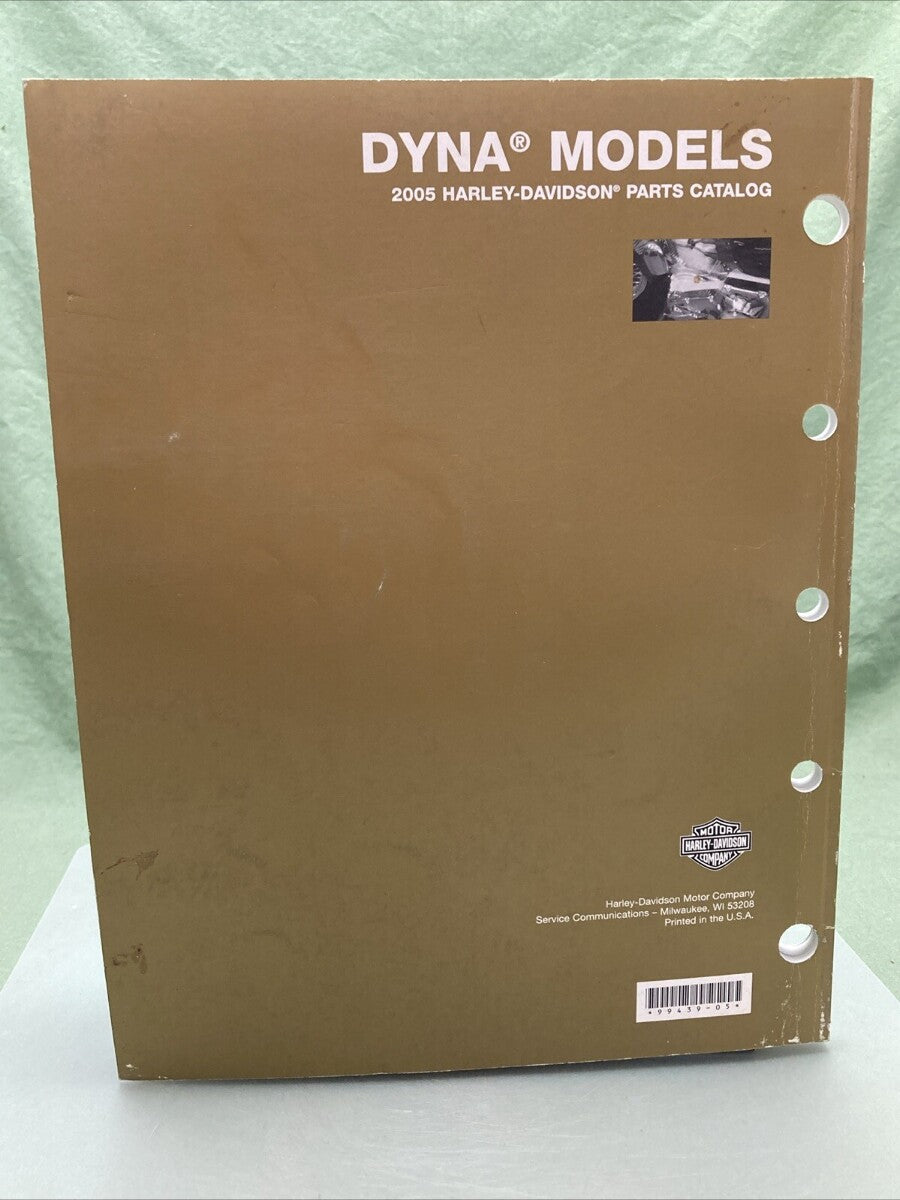 HARLEY DAVIDSON 99439-05 DYNA MODELS 2005 PARTS CATALOG