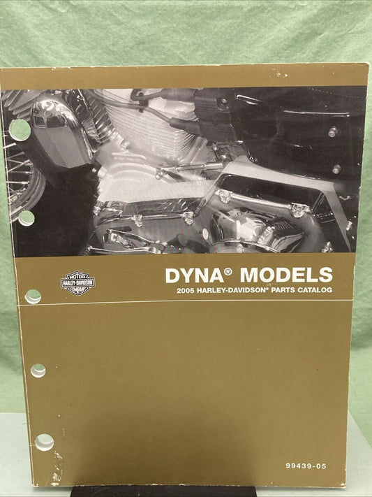 HARLEY DAVIDSON 99439-05 DYNA MODELS 2005 PARTS CATALOG