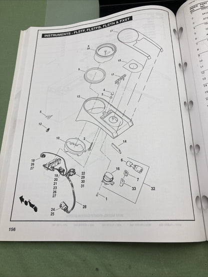HARLEY DAVIDSON 99455-12 SOFTAIL MODELS 2012 PARTS CATALOG