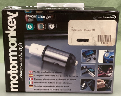 NEW MOTOR MONKEY 880 IN CAR CHARGER