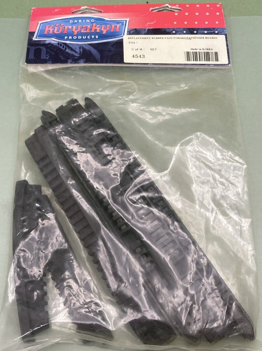 NEW GENUINE KURYAKYN 4543 REPLACEMENT RUBBER PAD SET ISO PASSENGER BOARDS