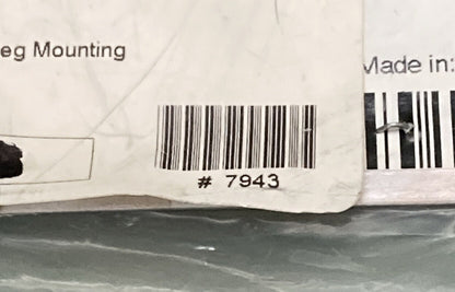 NEW GENUINE KURYAKYN 7943 CHROME FOOTPEG MOUNTING HARDWARE