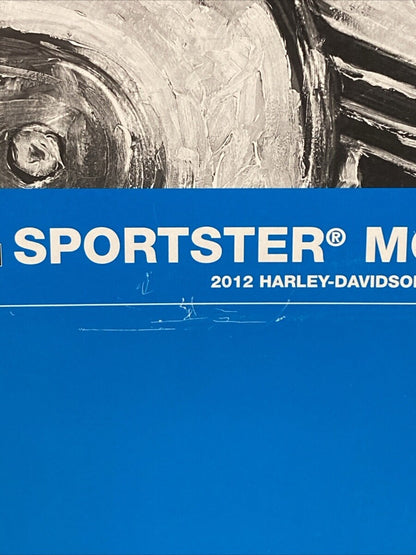 HARLEY DAVIDSON 99451-12 SPORTSTER MODELS 2012 PARTS CATALOG