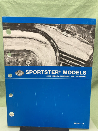 HARLEY DAVIDSON 99451-11 SPORTSTER MODELS 2011 PARTS CATALOG