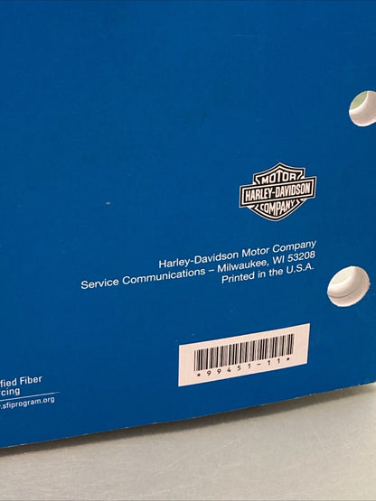 HARLEY DAVIDSON 99451-11 SPORTSTER MODELS 2011 PARTS CATALOG