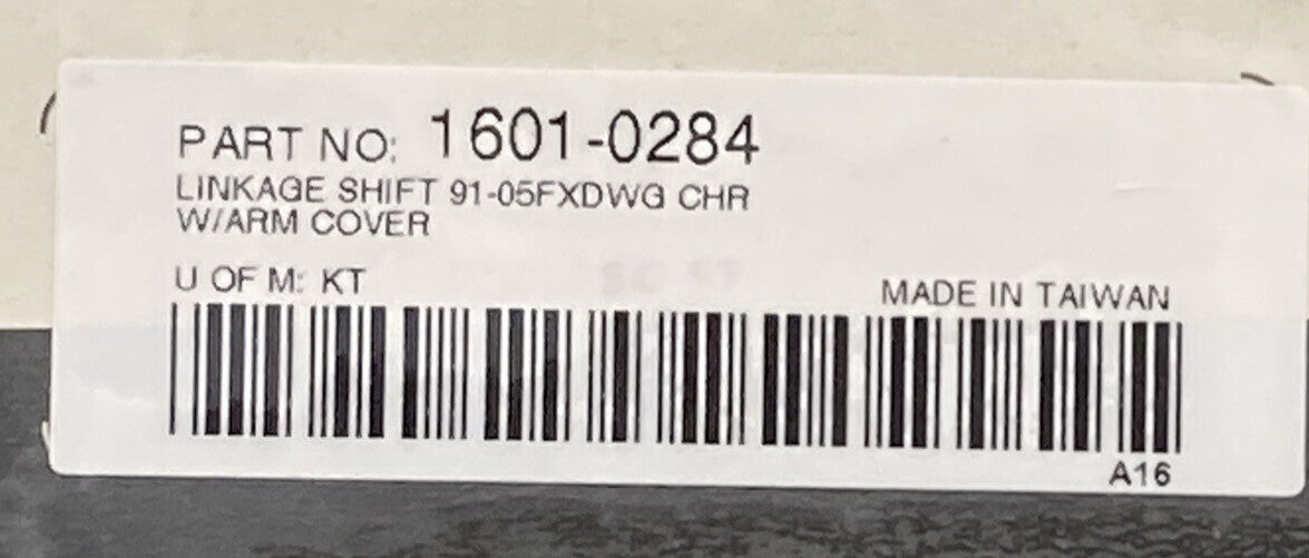 NEW GENUINE DRAG SPECIALTIES 1601-0284 LINKAGE SHIFT W ARM COVER 91-05 FXDWG