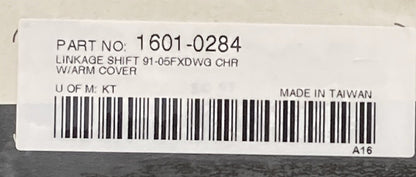 NEW GENUINE DRAG SPECIALTIES 1601-0284 LINKAGE SHIFT W ARM COVER 91-05 FXDWG