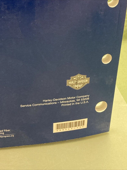 HARLEY DAVIDSON 99545-11 POLICE MODELS 2011 PARTS CATALOG