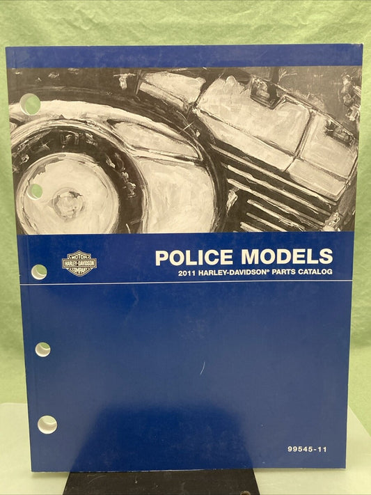 HARLEY DAVIDSON 99545-11 POLICE MODELS 2011 PARTS CATALOG