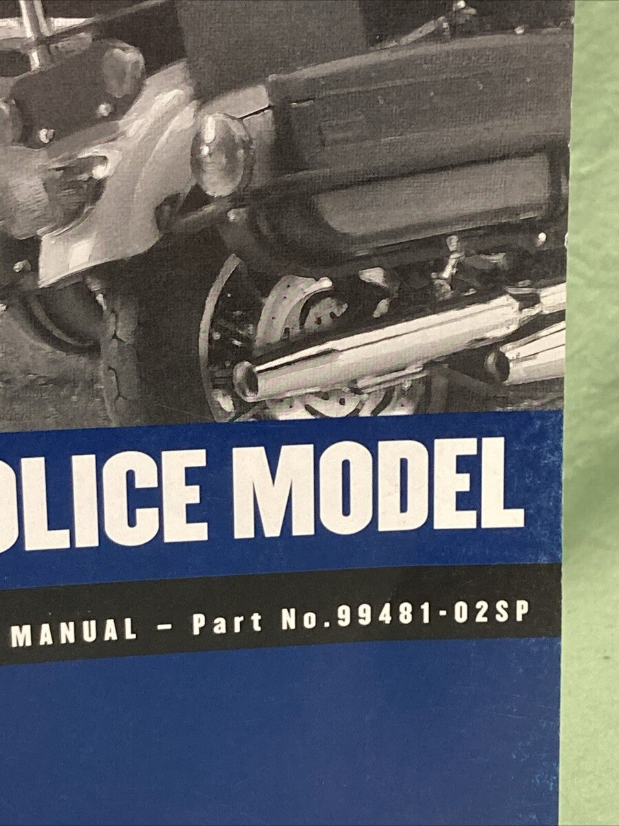 HARLEY DAVIDSON 99481-02SP DYNA POLICE MODEL 2002 PARTS CATALOG