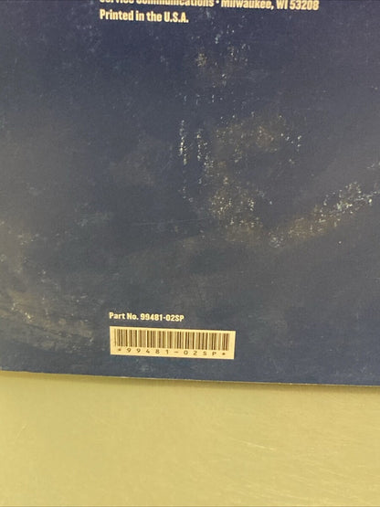 HARLEY DAVIDSON 99481-02SP DYNA POLICE MODEL 2002 PARTS CATALOG