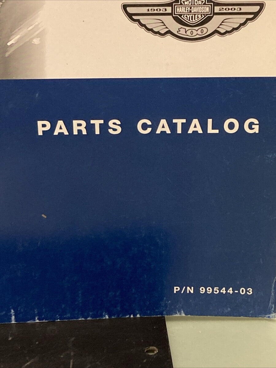 HARLEY DAVIDSON 99544-03 DYNA POLICE MODEL 2003 PARTS CATALOG