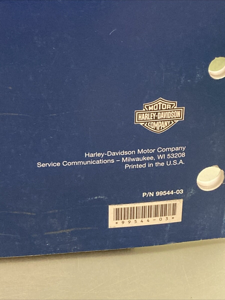 HARLEY DAVIDSON 99544-03 DYNA POLICE MODEL 2003 PARTS CATALOG