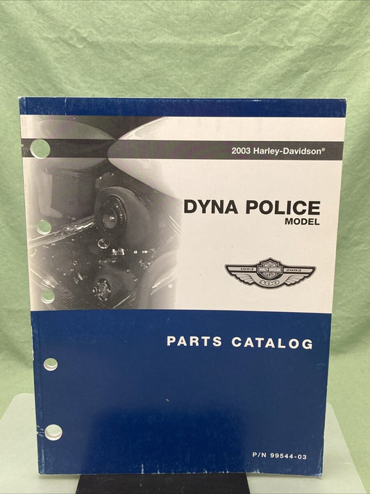 HARLEY DAVIDSON 99544-03 DYNA POLICE MODEL 2003 PARTS CATALOG