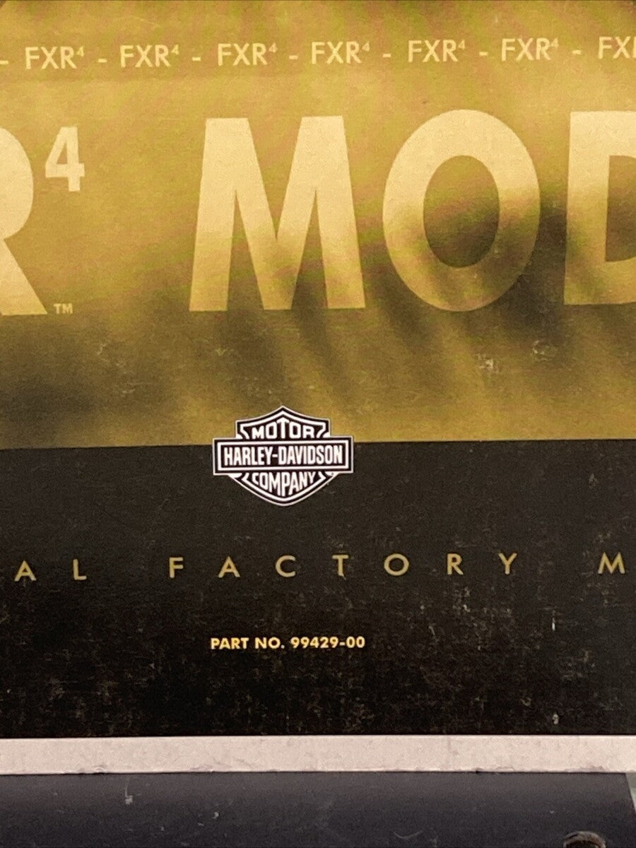 HARLEY DAVIDSON 99429-00 FXR 4 MODEL 2000 PARTS CATALOG