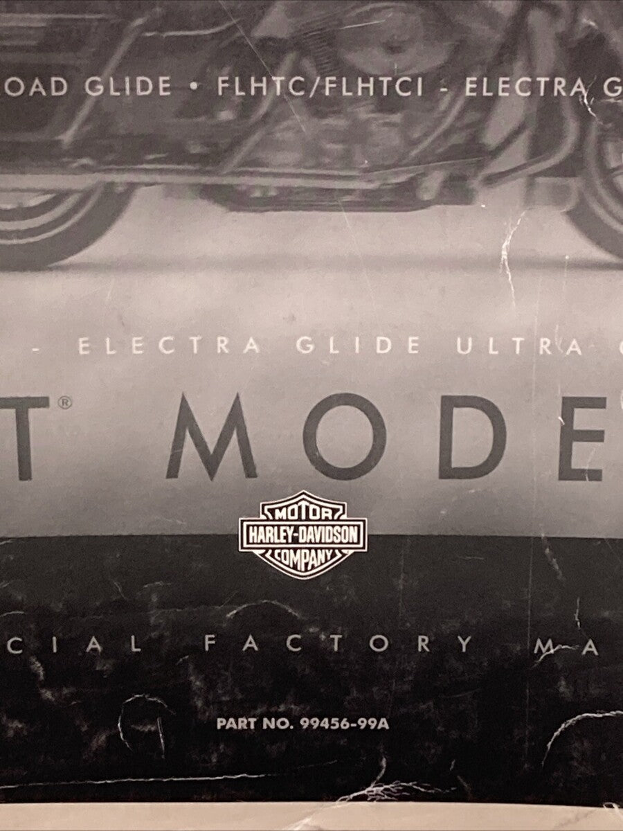 HARLEY DAVIDSON 99456-99A FLT MODELS 1999 PARTS CATALOG