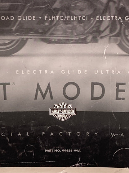 HARLEY DAVIDSON 99456-99A FLT MODELS 1999 PARTS CATALOG