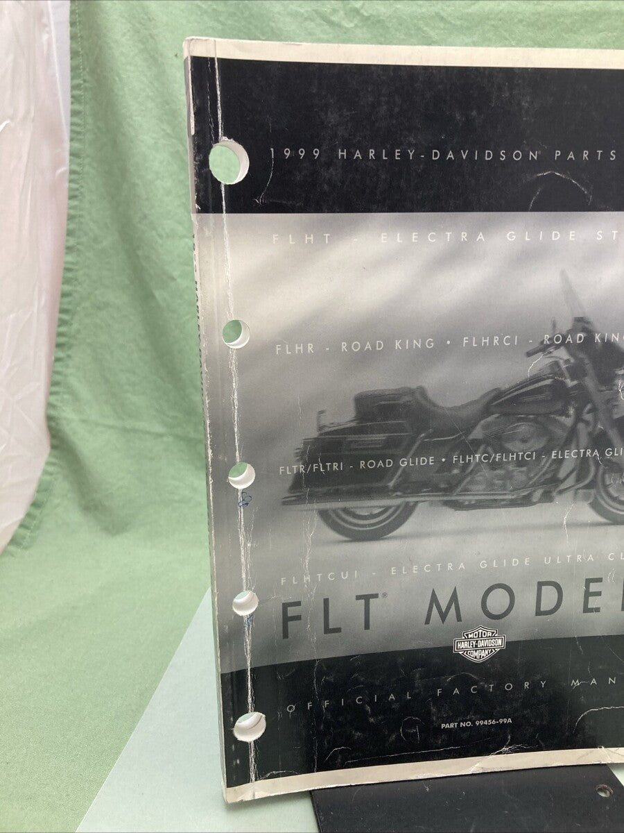 HARLEY DAVIDSON 99456-99A FLT MODELS 1999 PARTS CATALOG