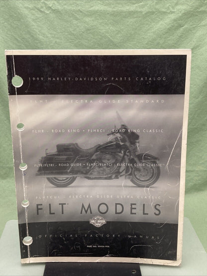 HARLEY DAVIDSON 99456-99A FLT MODELS 1999 PARTS CATALOG