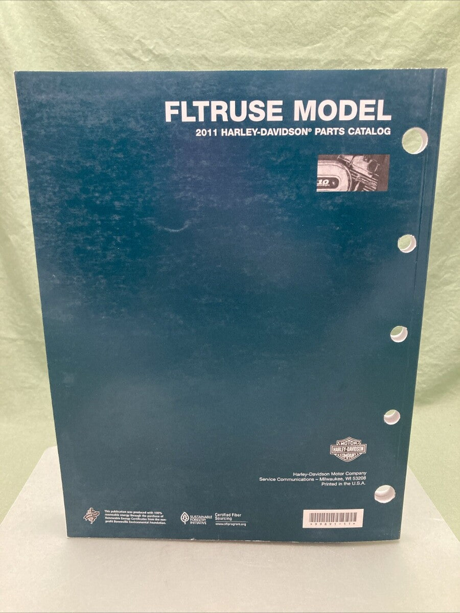 HARLEY DAVIDSON 99891-11 FLTRUSE MODEL 2011 PARTS CATALOG