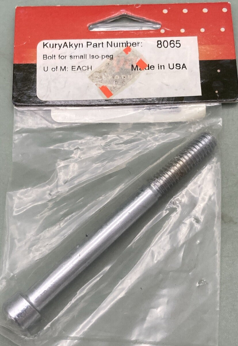 NEW GENUINE KURYAKYN 8065 BOLT, Small ISO-Peg