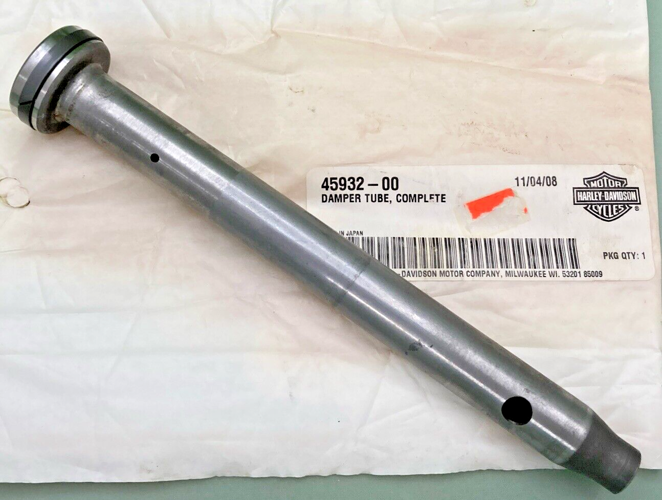 NEW GENUINE HARLEY-DAVIDSON 45932-00 DAMPER TUBE COMPLETE