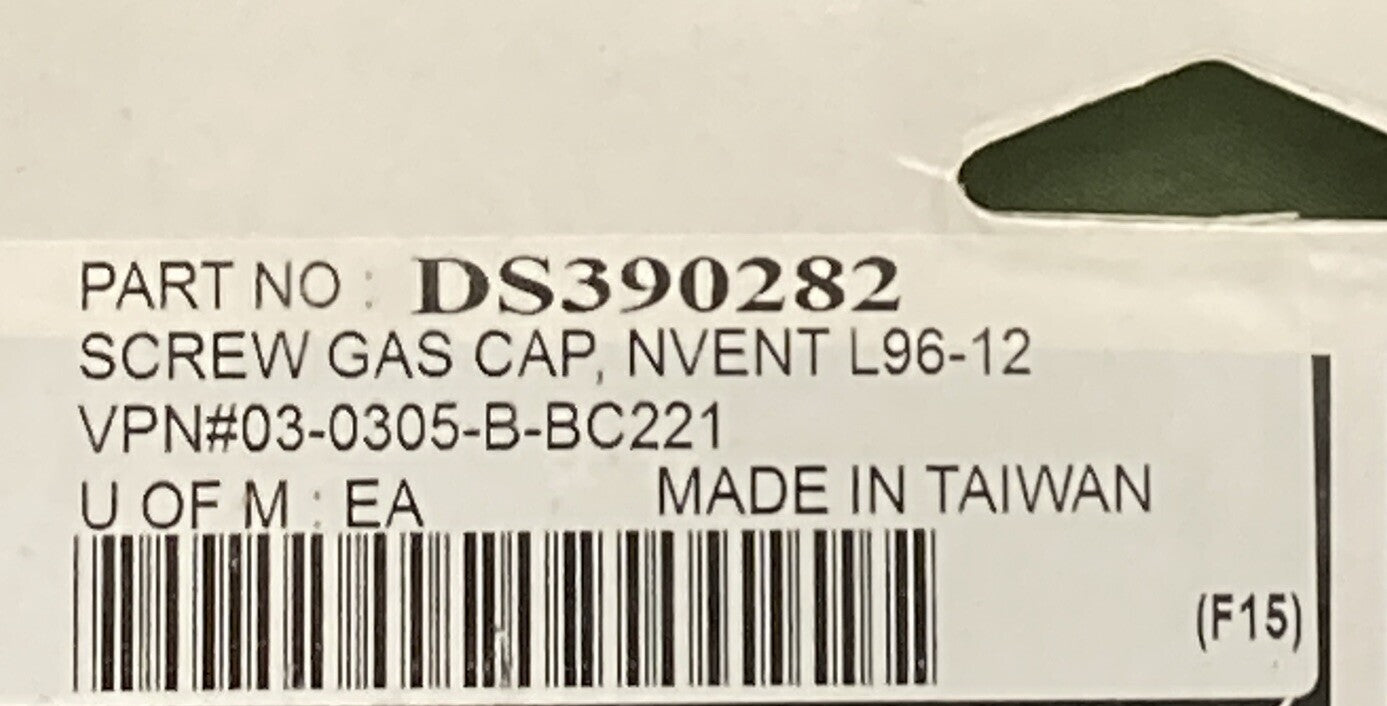 NEW GENUINE DRAG SPECIALTIES DS390282 Screw In Gas Cap without Vent