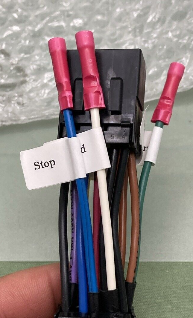 NEW GENUINE ALFA-MATE HD110 MOTORCYCLE TRAILER WIRING PLUG