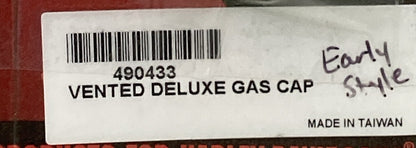 NEW GENUINE BIKER'S CHOICE 490433 Vented Deluxe Gas Cap