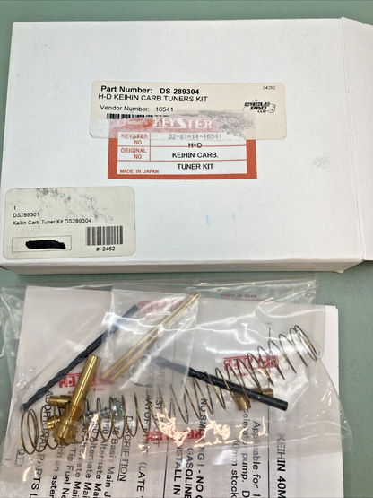 NEW GENUINE KEIHIN DS-289304 CARBURETOR KIT