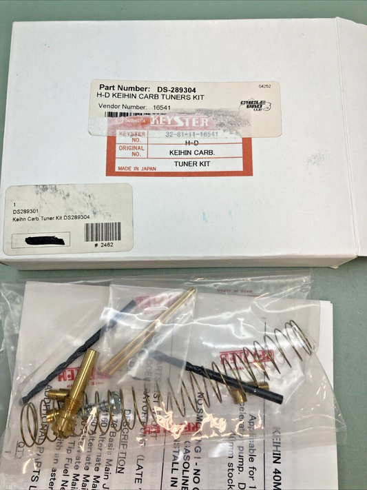 NEW GENUINE KEIHIN DS-289304 CARBURETOR KIT