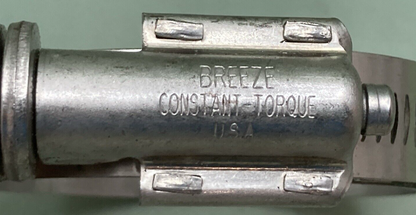 NEW BREEZE CT-250 HOSE CLAMP CONSTANT TORQUE 1-3/4" - 2-5/8"