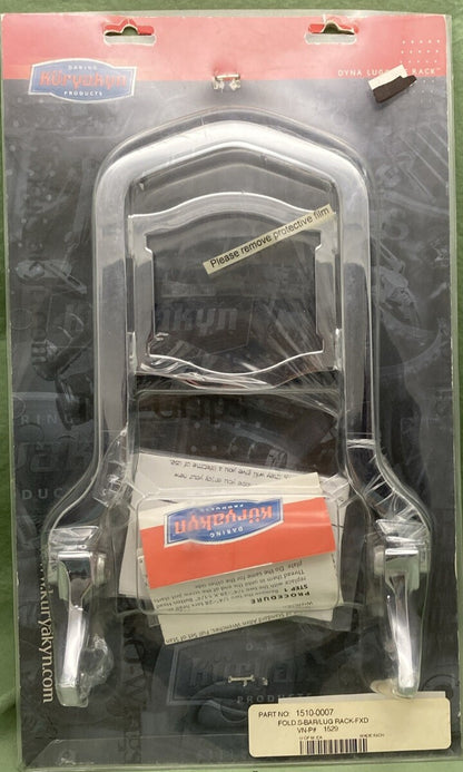 NEW GENUINE KURYAKYN 1529 Upright Sissy Bar Luggage Rack