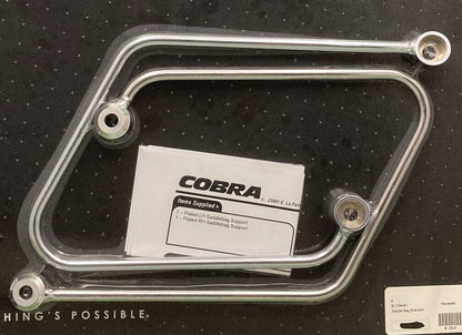 NEW GENUINE COBRA 02-6461 Saddlebag Support Brackets