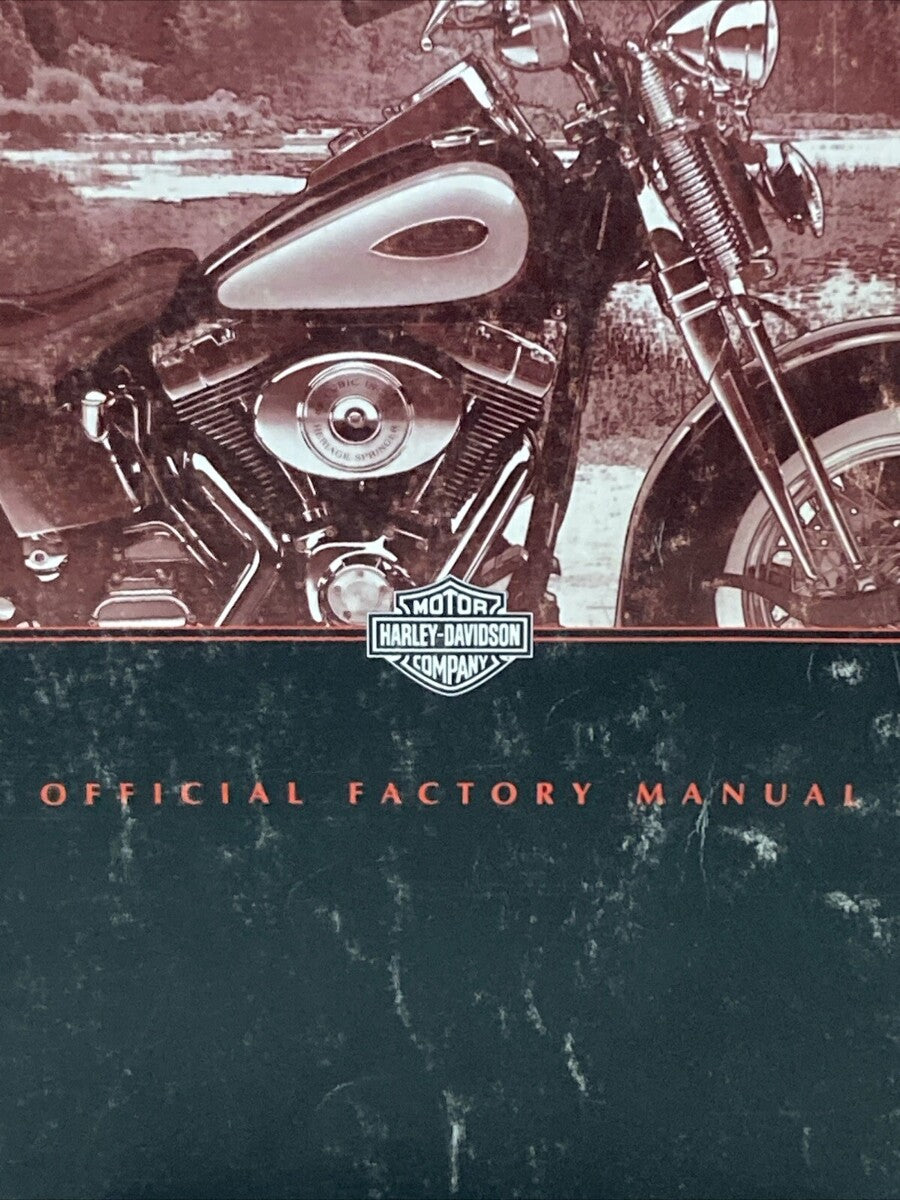 HARLEY DAVIDSON 99482-01 SOFTAIL MODELS 2001 OFFICAL FACTORY SERVICE MANUAL
