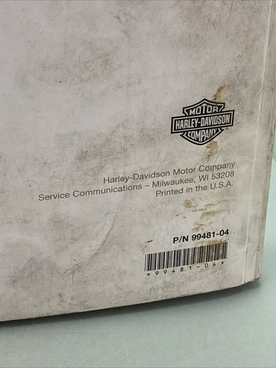 HARLEY DAVIDSON 99481-04 DYNA MODELS 2004 SERVICE MANUAL