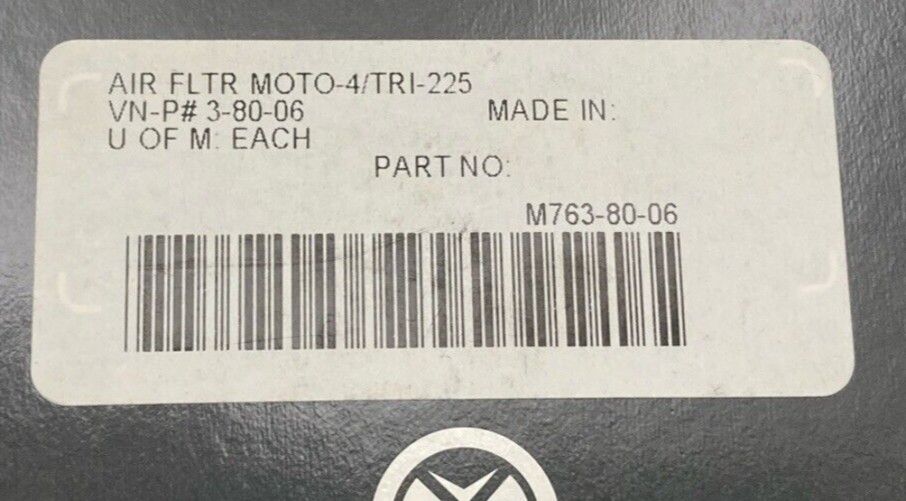 NEW GENUINE MOOSE RACING 3-80-06 Air Filter