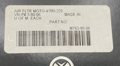 NEW GENUINE MOOSE RACING 3-80-06 Air Filter