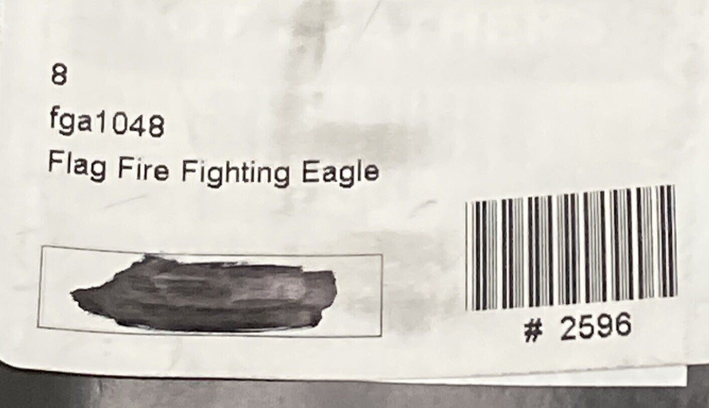 NEW HOT LEATHERS FGA1048 FIRE FIGHTING EAGLE FULL SIZE FLAG W GROMMETS 3"X5"